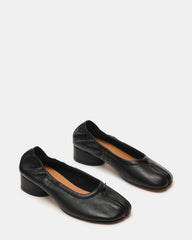 CYRA Black Leather Split Toe Tabi Women's Heel | Steve Madden near me