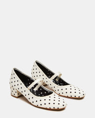 MURAL Polka Dot Mary Jane Block Heel Square-Toe Women's Heel | Steve Madden for Sale