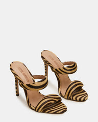 SATURN Tiger Stiletto Mule Women's Heel | Steve Madden US