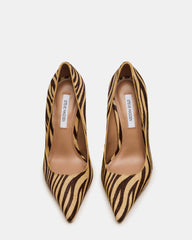 NOIR Tiger Pointed-Toe Stiletto Pump Women's Heels | Steve Madden on Sale