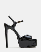 COLOGNE Black Patent Platform Stiletto Women's Heel | Steve Madden online