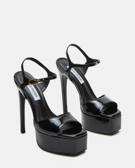 COLOGNE Black Patent Platform Stiletto Women's Heel | Steve Madden online