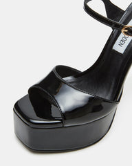COLOGNE Black Patent Platform Stiletto Women's Heel | Steve Madden online