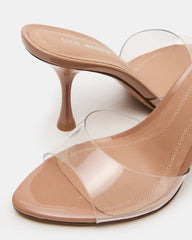 SANTI Clear Pointed-Toe Mule Women's Heel | Steve Madden discount