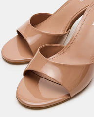 KENDRIX Blush Leather Women's Mule Heel | Steve Madden online
