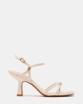 POSY Bone Gold-Detail Strappy Square-Toe Women's Heel | Steve Madden near me