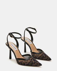 ALLIANCE Mesh Leopard Pointed-Toe Pump Women's Heel | Steve Madden Sale