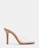 SIGNAL Clear Women's Designer Tall Stiletto Heels | Steve Madden US
