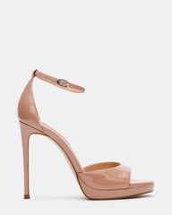 WILEY Blush Patent Women's Open Toe Stiletto Heel | Steve Madden discount
