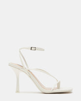 ANNIE White Women's Strappy Square Toe Heel | Steve Madden near me