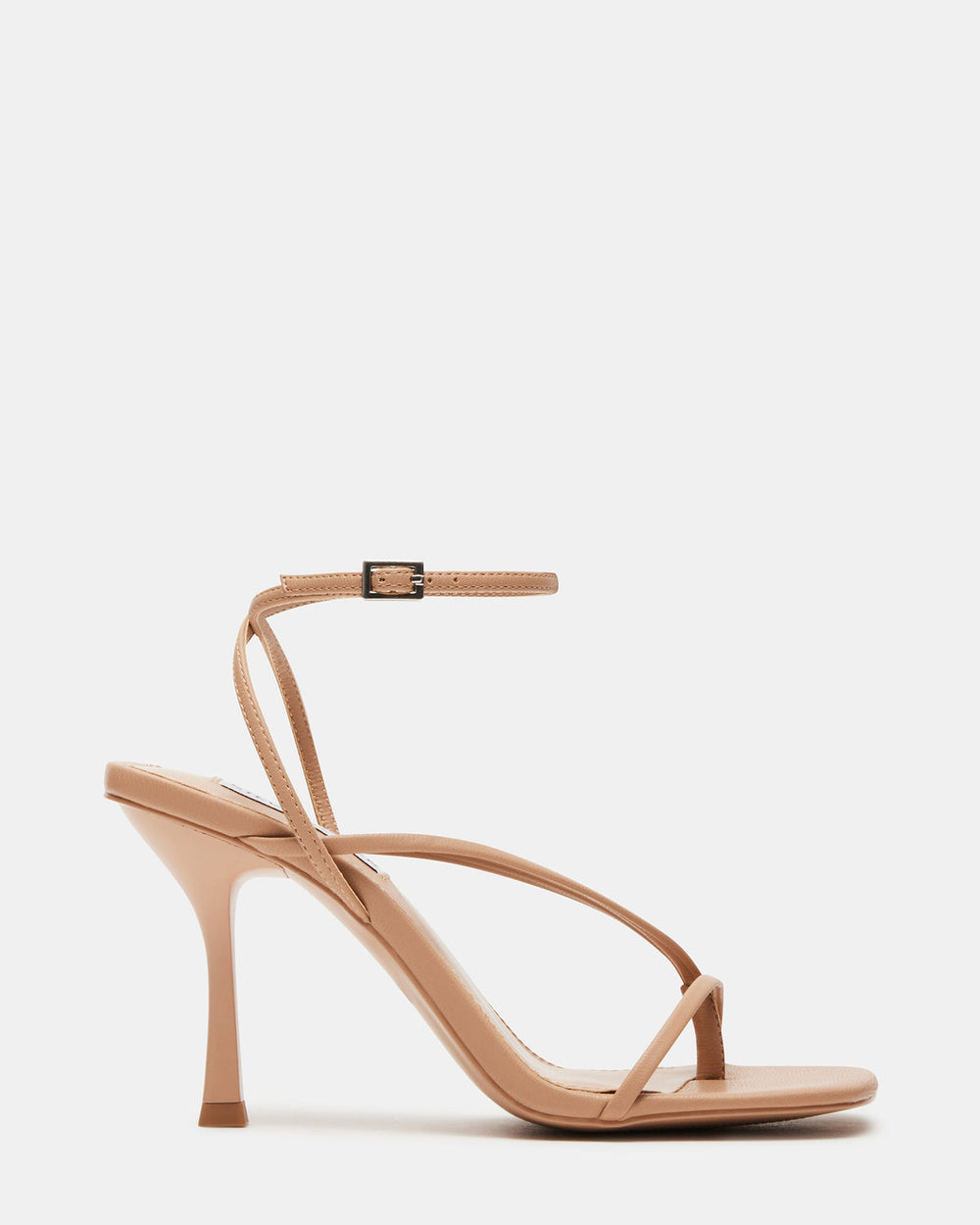 ANNIE Natural Women's Strappy Square Toe Heel | Steve Madden US