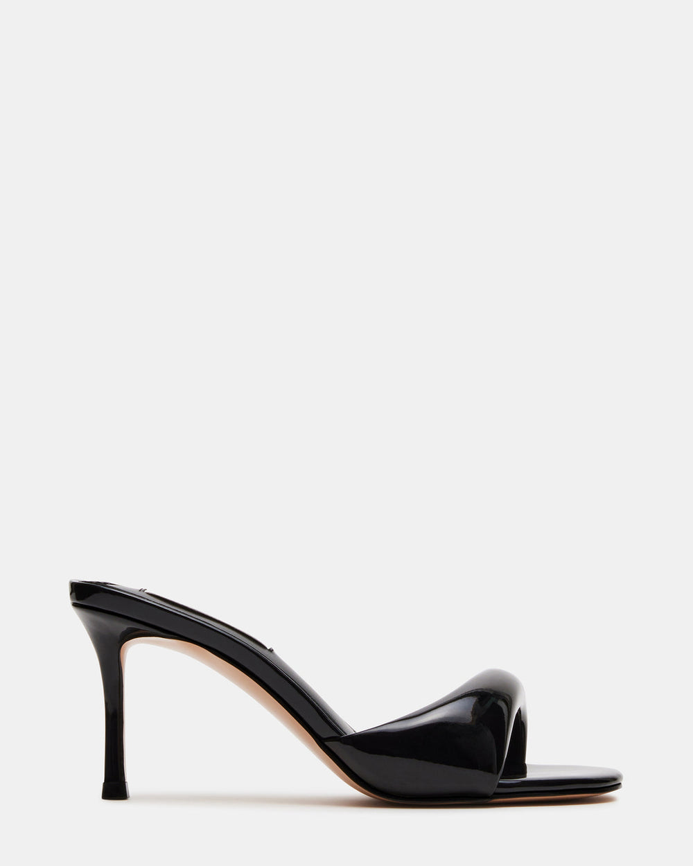 KIERAN Black Patent Mule Heel | Women's Heels | Steve Madden near me