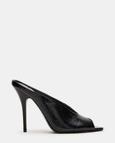 AGAZE Black Peep-Toe Stiletto Women's Heel | Steve Madden online