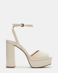 LOURDES Bone Patent Platform Heel | Women's Heels | Steve Madden for Sale