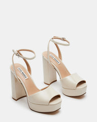 LOURDES Bone Patent Platform Heel | Women's Heels | Steve Madden for Sale