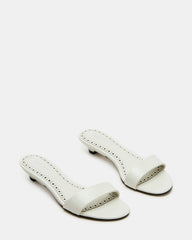 BERRY White Women's Mule Kitten Heel | Steve Madden for Sale