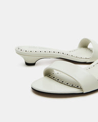 BERRY White Women's Mule Kitten Heel | Steve Madden for Sale