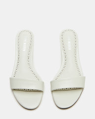 BERRY White Women's Mule Kitten Heel | Steve Madden for Sale