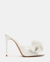AFFINITY White Patent Pointed-Toe Stiletto Mule Women's Heel | Steve Madden near me