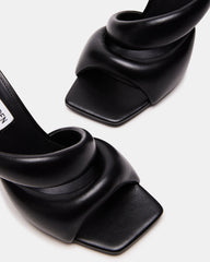 KLOSS Black Tubular Square Toe Mule | Women's Heels | Steve Madden discount