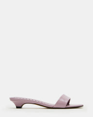 BERRY Pink Women's Mule Kitten Heel | Steve Madden discount
