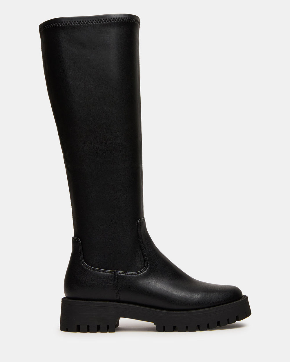 LABELLE Black Knee-High Lug Platform Women's Boot | Steve Madden near me