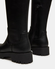 LABELLE Black Knee-High Lug Platform Women's Boot | Steve Madden near me