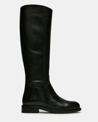 BELMONT Black Leather Knee-High Women's Riding Boot | Steve Madden near me