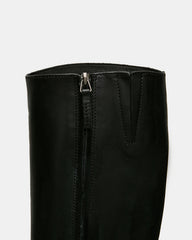 BELMONT Black Leather Knee-High Women's Riding Boot | Steve Madden near me