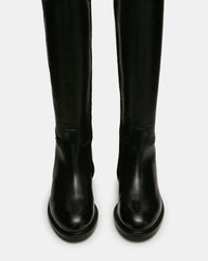 BELMONT Black Leather Knee-High Women's Riding Boot | Steve Madden near me