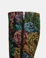 FOLIE Tapestry Square-Toe Block Heel Knee-High Women's Boot | Steve Madden near me