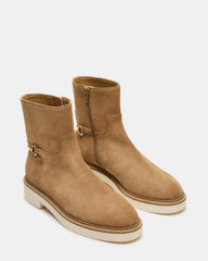 DIABLO Taupe Suede Women's Ankle Boot | Steve Madden online