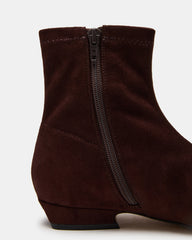 FINCH Brown Round Toe Women's Ankle Boot | Steve Madden US