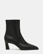 FARE Black Leather Square Toe Women's Ankle Boot | Steve Madden near me
