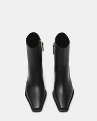 FARE Black Leather Square Toe Women's Ankle Boot | Steve Madden near me