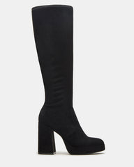 TWAIN Black Knee-High Block Heel Women's Boot | Steve Madden near me