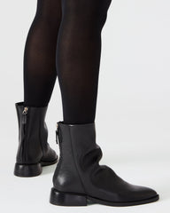 NEXIE Black Leather Women's Pointed-Toe Ankle Boot | Steve Madden near me