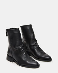 NEXIE Black Leather Women's Pointed-Toe Ankle Boot | Steve Madden near me