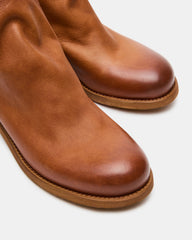 HUGHIE Tan Leather Women's Ankle Boot | Steve Madden near me