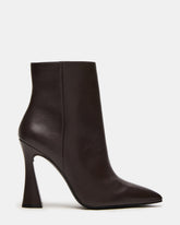 BOLERO Brown Leather Pointed-Toe Heeled Women's Ankle Boot | Steve Madden near me