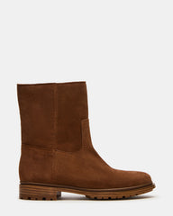 BATES Brown Suede Women's Boot | Steve Madden outlet