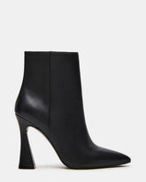 BOLERO Black Leather Pointed-Toe Heeled Women's Ankle Boot | Steve Madden for Sale