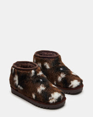 CABIN Faux Fur Multi Cozy Bootie | Women's Booties | Steve Madden near me