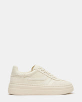 DODGE Off-White Low-Top Platform Women's Sneaker | Steve Madden Sale