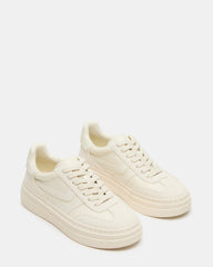 DODGE Off-White Low-Top Platform Women's Sneaker | Steve Madden Sale