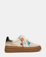 DODGE CHARM Bone Multi Low-Top Platform Women's Sneaker | Steve Madden on Sale