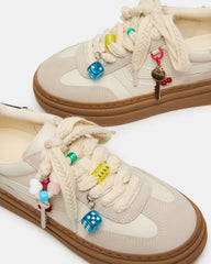 DODGE CHARM Bone Multi Low-Top Platform Women's Sneaker | Steve Madden on Sale