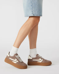DODGE Espresso Low-Top Platform Women's Sneaker | Steve Madden near me