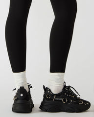 POSSESSION Piercing Black Platform Lace-Up Women's Sneaker | Steve Madden near me