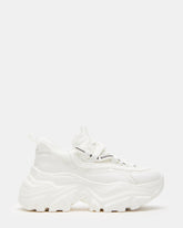RECOUPE White Women's Chunky Platform Low-Top Sneaker | Steve Madden near me